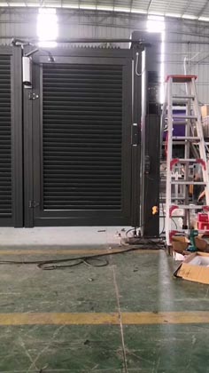 開電動門中門19